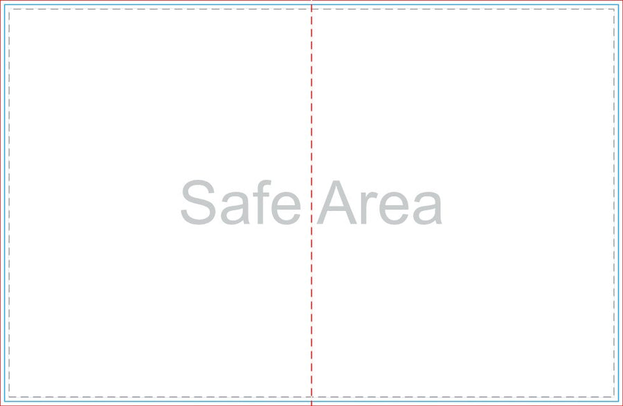 Template preview – 11" x 17" - Bi-Fold Brochure