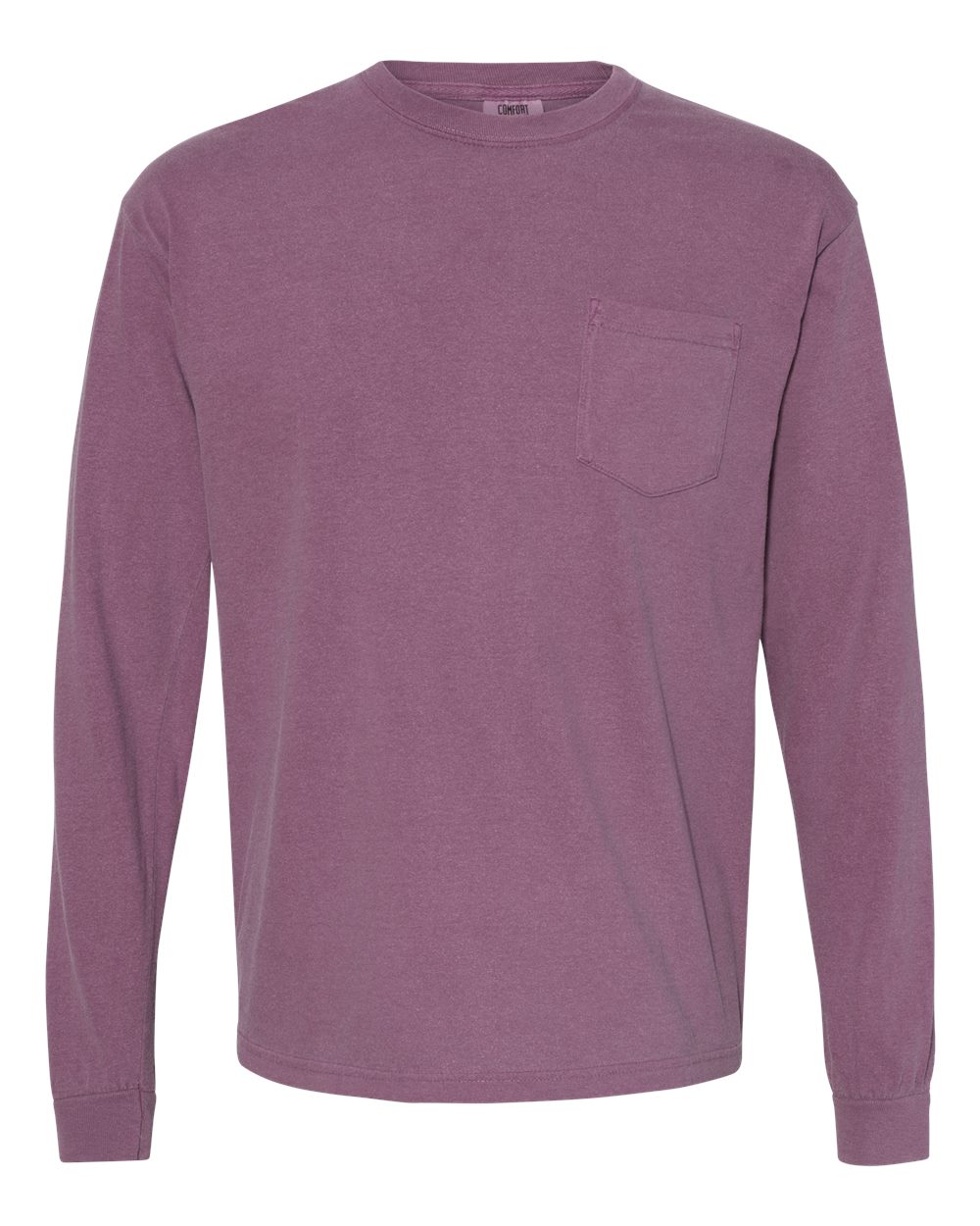 Comfort Colors 4410 - Unisex Garment-Dyed Heavyweight Long Sleeve Pocket T-Shirt