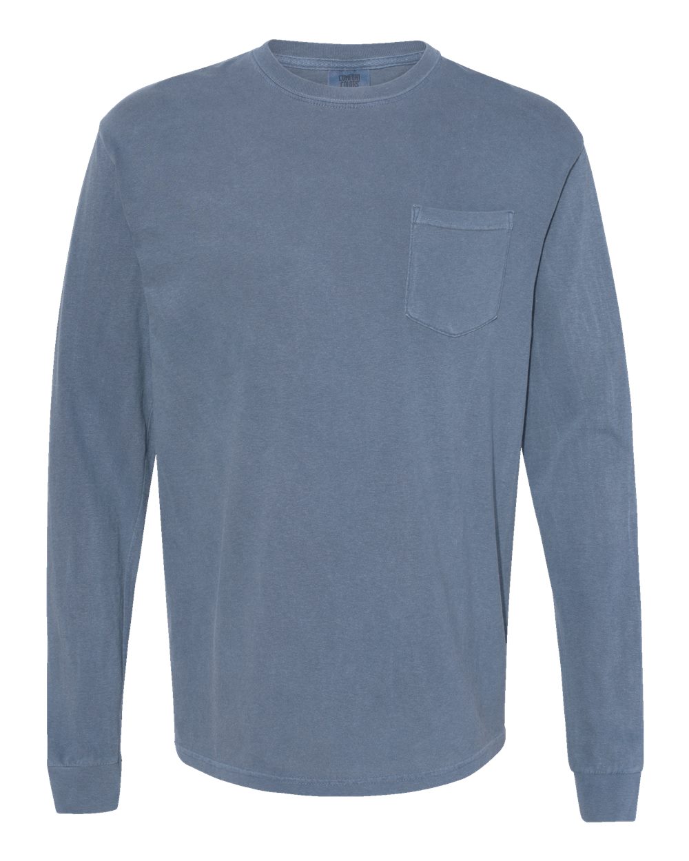 Comfort Colors 4410 - Unisex Garment-Dyed Heavyweight Long Sleeve Pocket T-Shirt