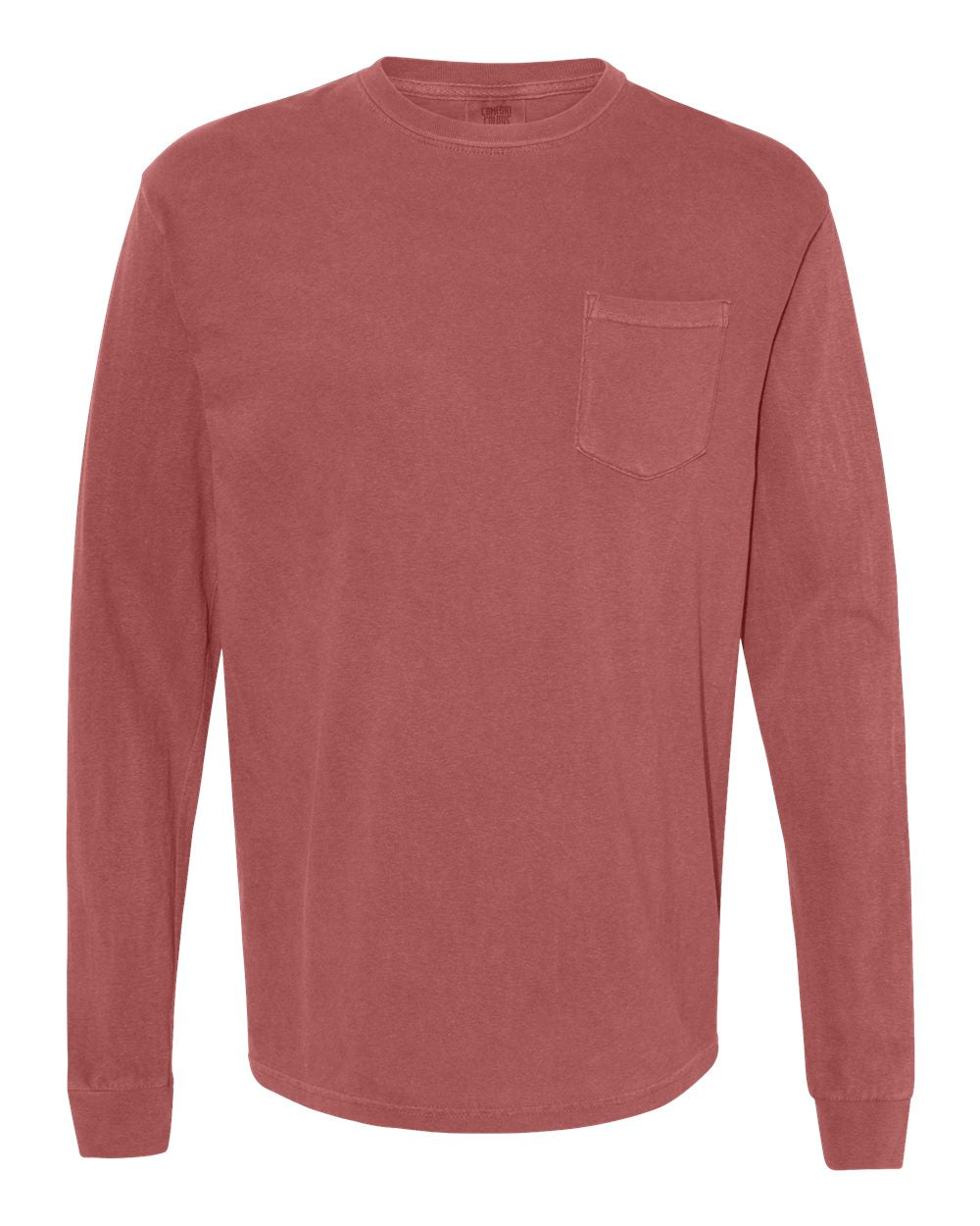 Comfort Colors 4410 - Unisex Garment-Dyed Heavyweight Long Sleeve Pocket T-Shirt