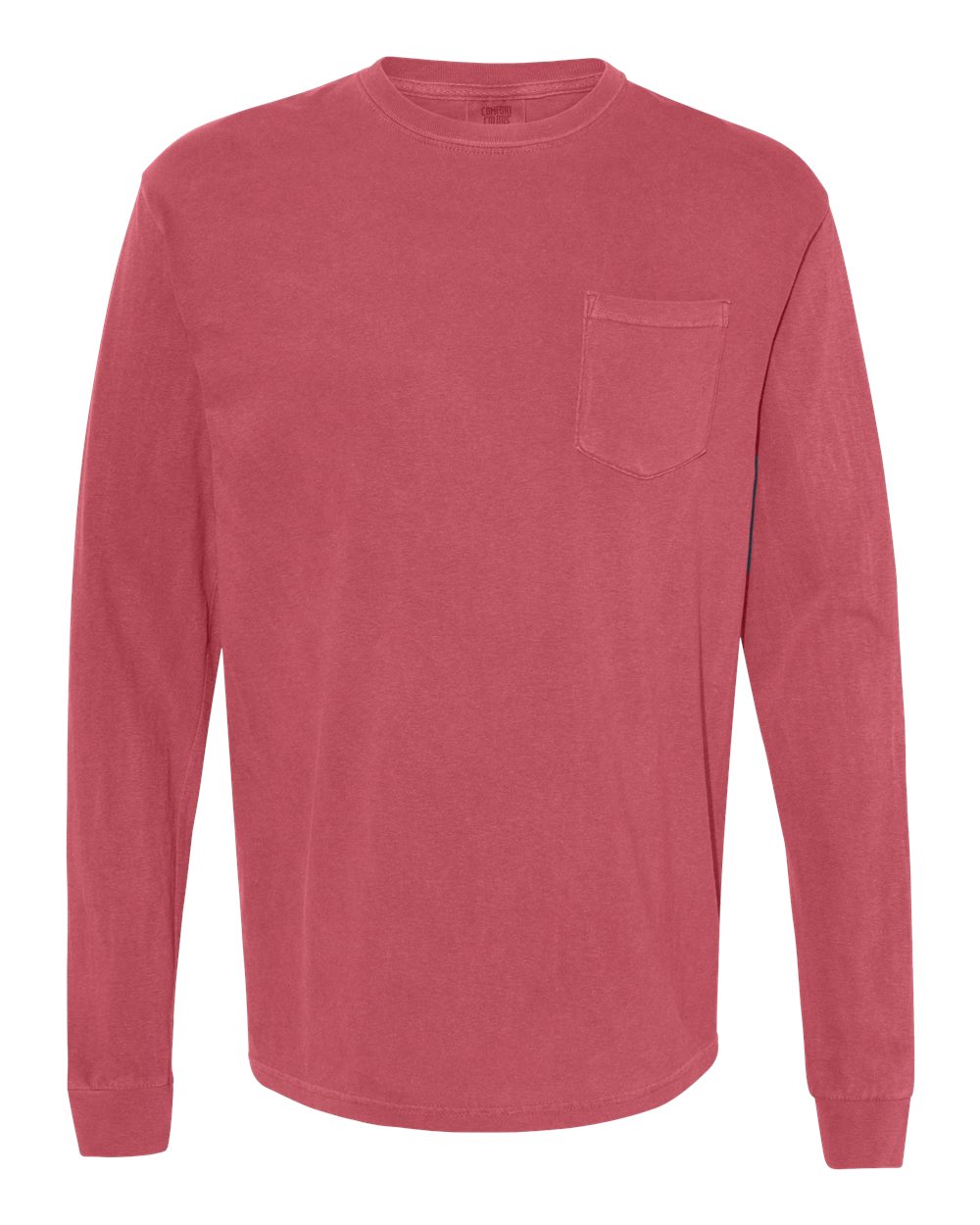 Comfort Colors 4410 - Unisex Garment-Dyed Heavyweight Long Sleeve Pocket T-Shirt