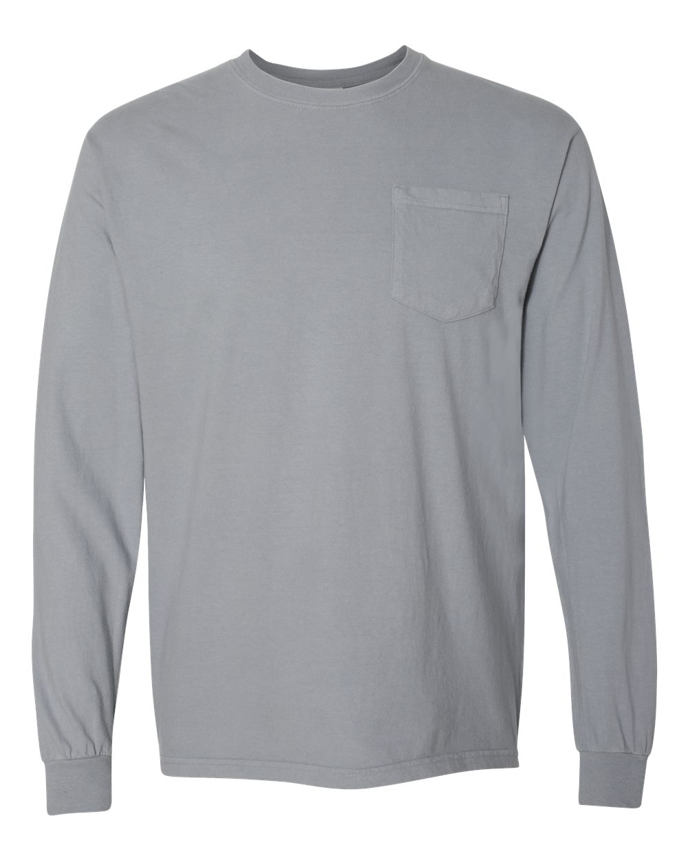 Comfort Colors 4410 - Unisex Garment-Dyed Heavyweight Long Sleeve Pocket T-Shirt