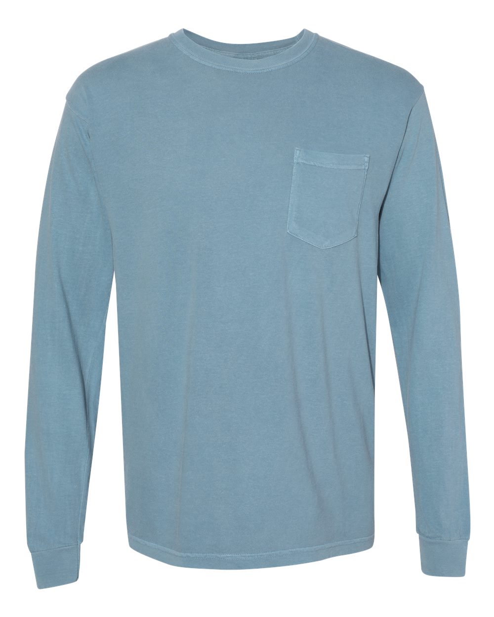 Comfort Colors 4410 - Unisex Garment-Dyed Heavyweight Long Sleeve Pocket T-Shirt