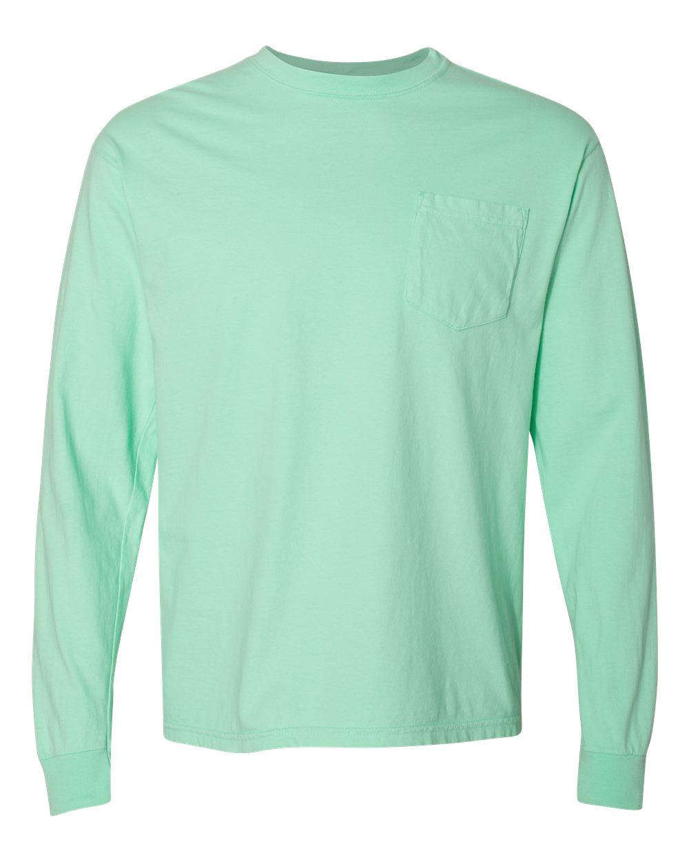 Comfort Colors 4410 - Unisex Garment-Dyed Heavyweight Long Sleeve Pocket T-Shirt