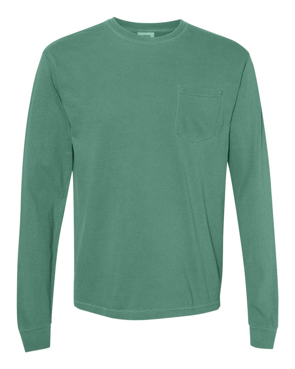 Comfort Colors 4410 - Unisex Garment-Dyed Heavyweight Long Sleeve Pocket T-Shirt