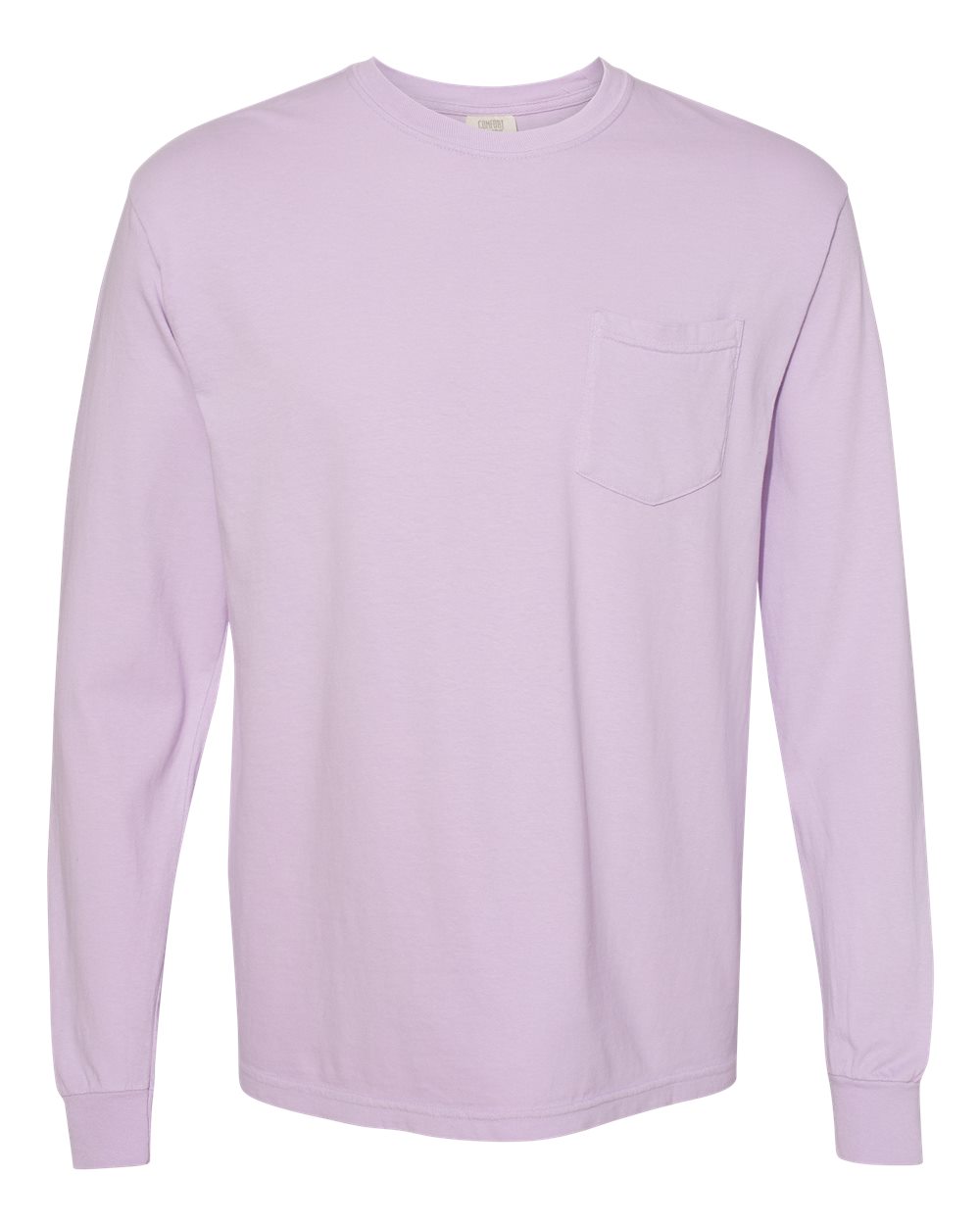 Comfort Colors 4410 - Unisex Garment-Dyed Heavyweight Long Sleeve Pocket T-Shirt