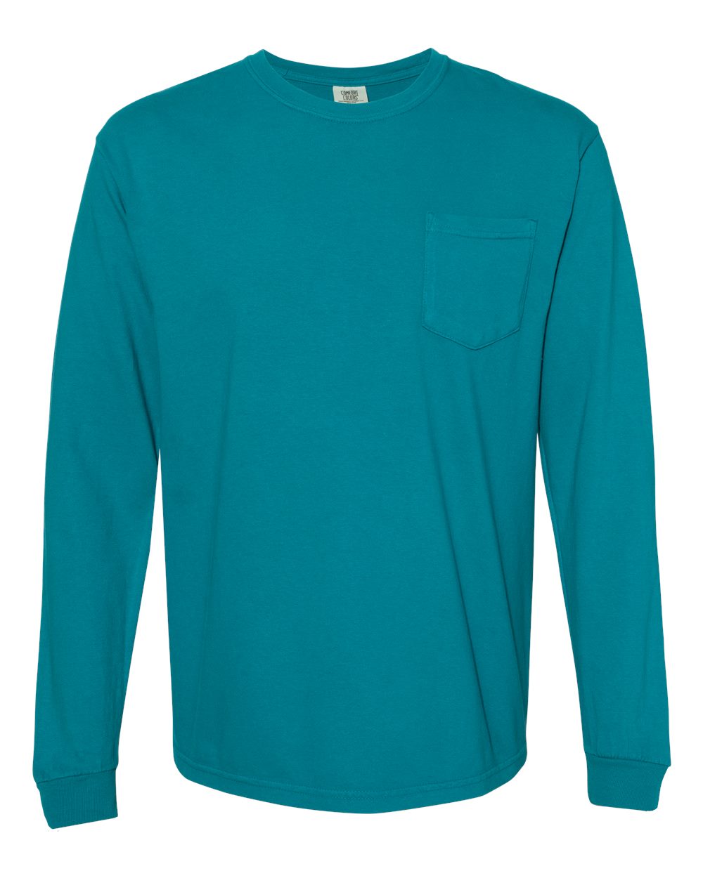 Comfort Colors 4410 - Unisex Garment-Dyed Heavyweight Long Sleeve Pocket T-Shirt