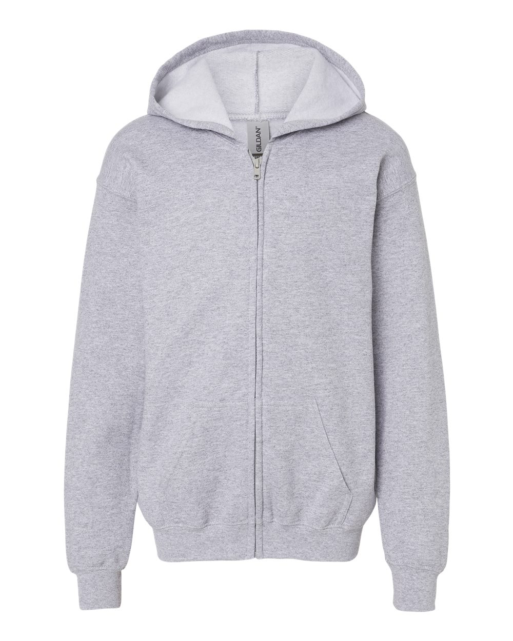 Gildan 18600B - Youth Heavy Blend™ Full-Zip Hooded Sweatshirt