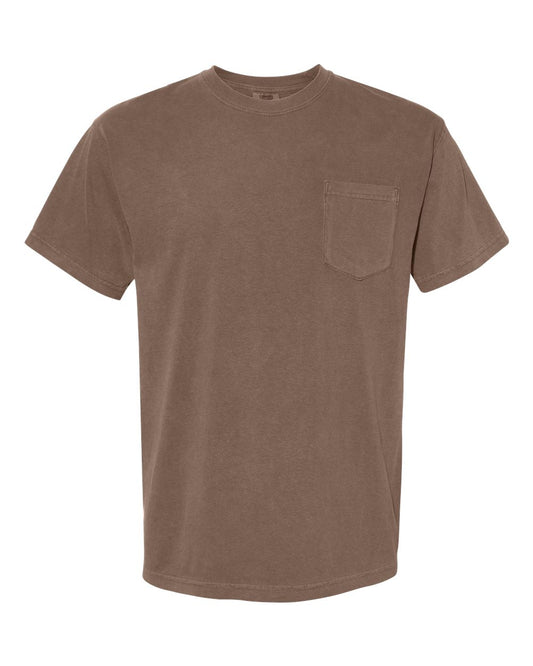 Comfort Colors 6030 - Unisex Garment-Dyed Heavyweight Pocket T-Shirt