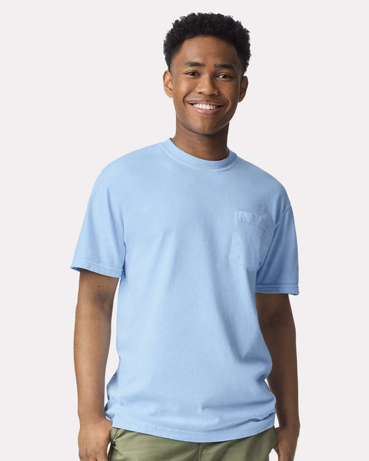 Comfort Colors 6030 - Unisex Garment-Dyed Heavyweight Pocket T-Shirt