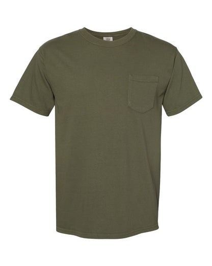 Comfort Colors 6030 - Unisex Garment-Dyed Heavyweight Pocket T-Shirt