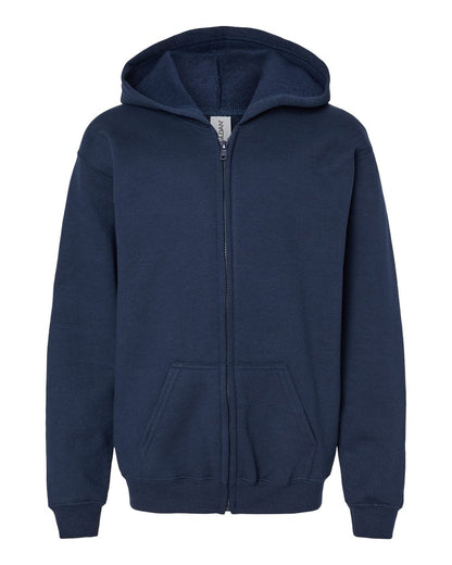 Gildan 18600B - Youth Heavy Blend™ Full-Zip Hooded Sweatshirt
