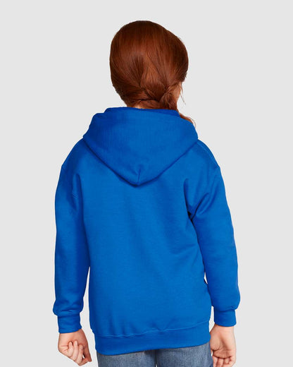 Gildan 18600B - Youth Heavy Blend™ Full-Zip Hooded Sweatshirt