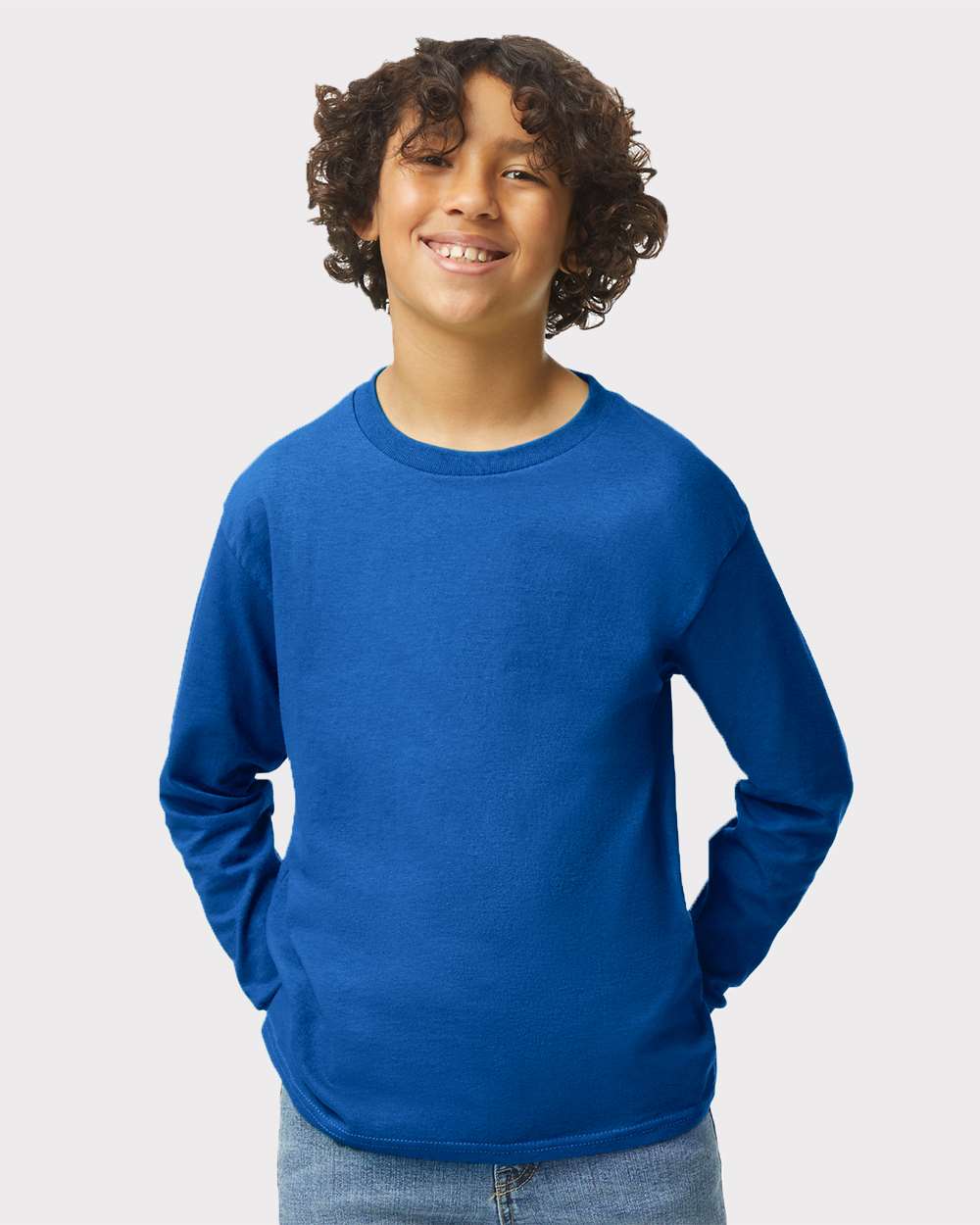 Gildan 5400B - Youth Heavy Cotton™ Long Sleeve T-Shirt