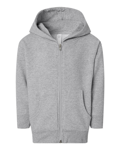 Rabbit Skins 3346 - Toddler Full-Zip Fleece Hoodie Sweatshirt