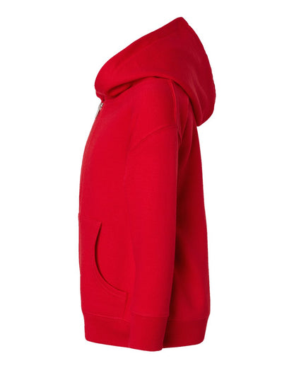 Rabbit Skins 3346 - Toddler Full-Zip Fleece Hoodie Sweatshirt