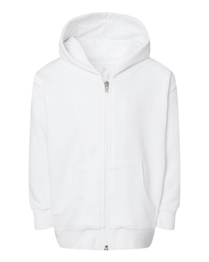 Rabbit Skins 3346 - Toddler Full-Zip Fleece Hoodie Sweatshirt